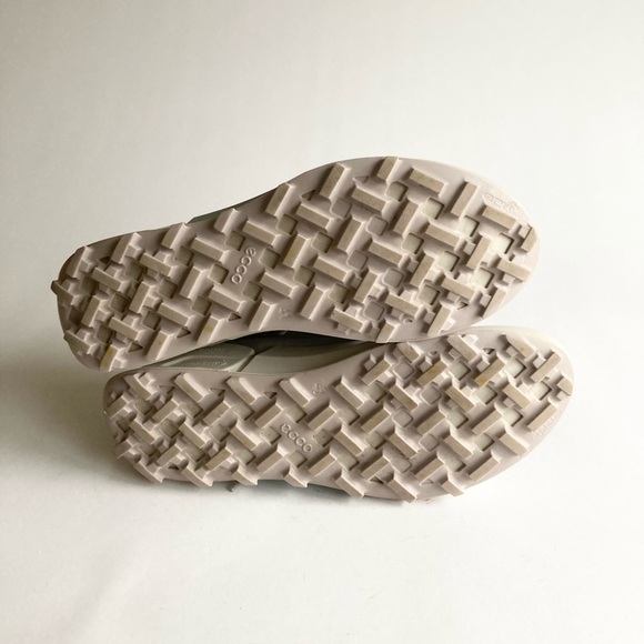 Ecco Biom 2.1 Grey Green Pink Waterproof Canvas Rubber Low Top Sneakers Size10.5 - Picture 11 of 15